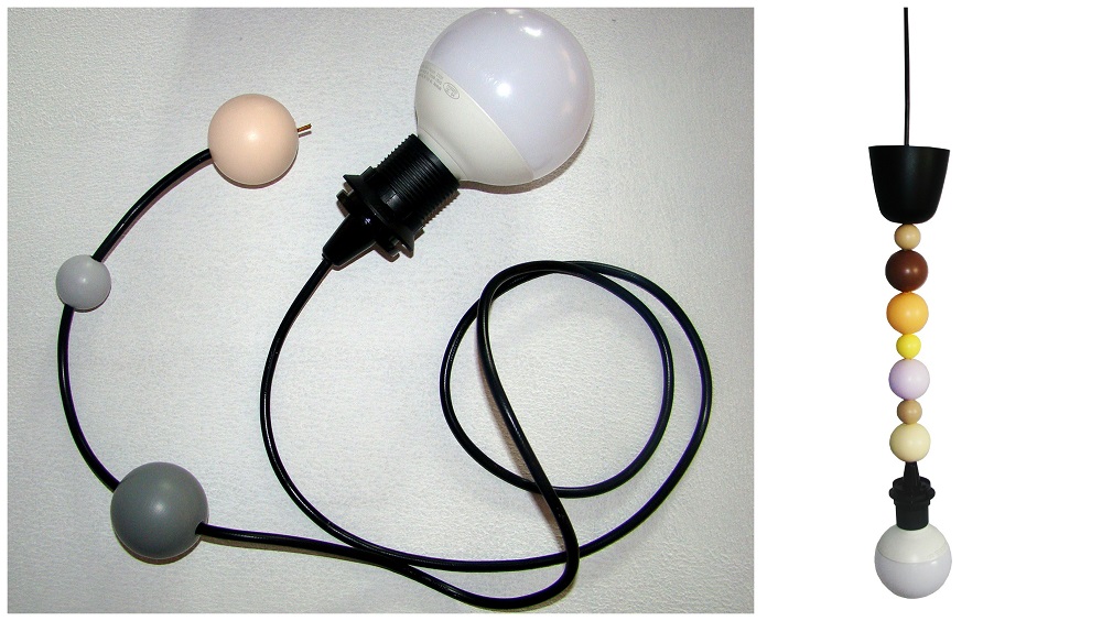 lampa cu bile